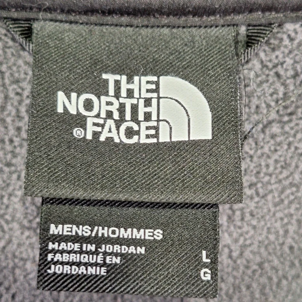 The North Face Jacket Mens L Grey Apex Bionic Softshell Full Zip Outdoor